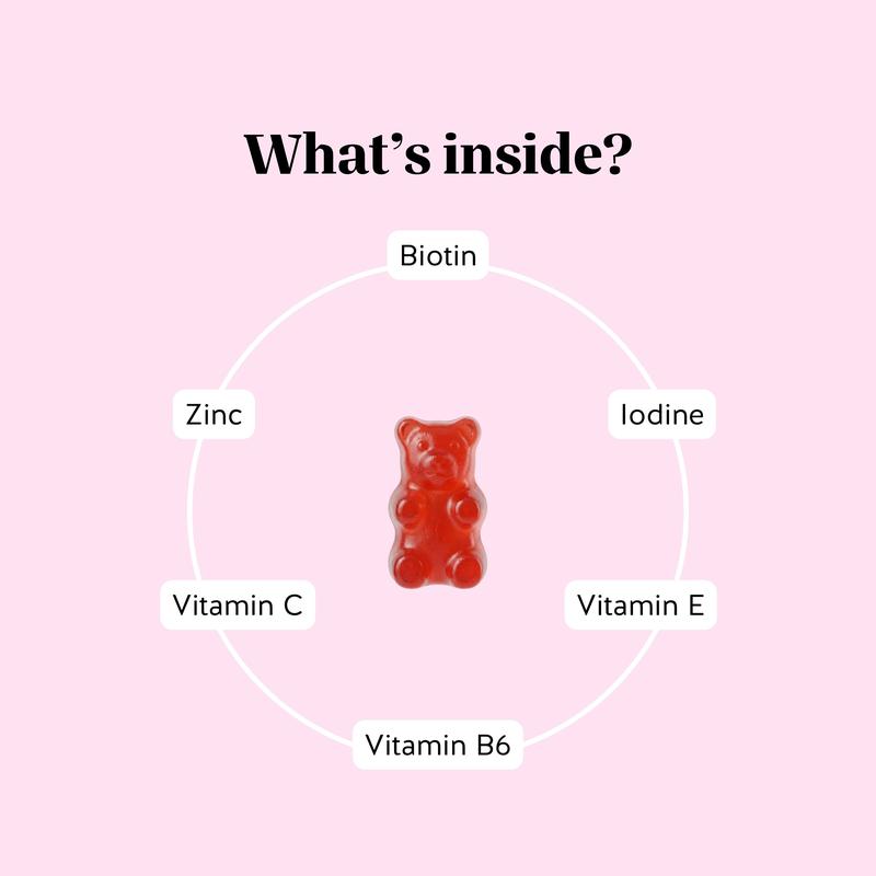 Zovii Hair Growth Biotin Gummies
