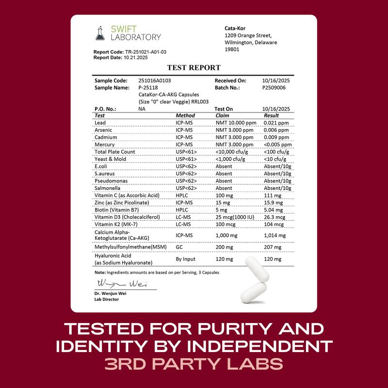 Zovii Ca AKG Beauty Support Capsules